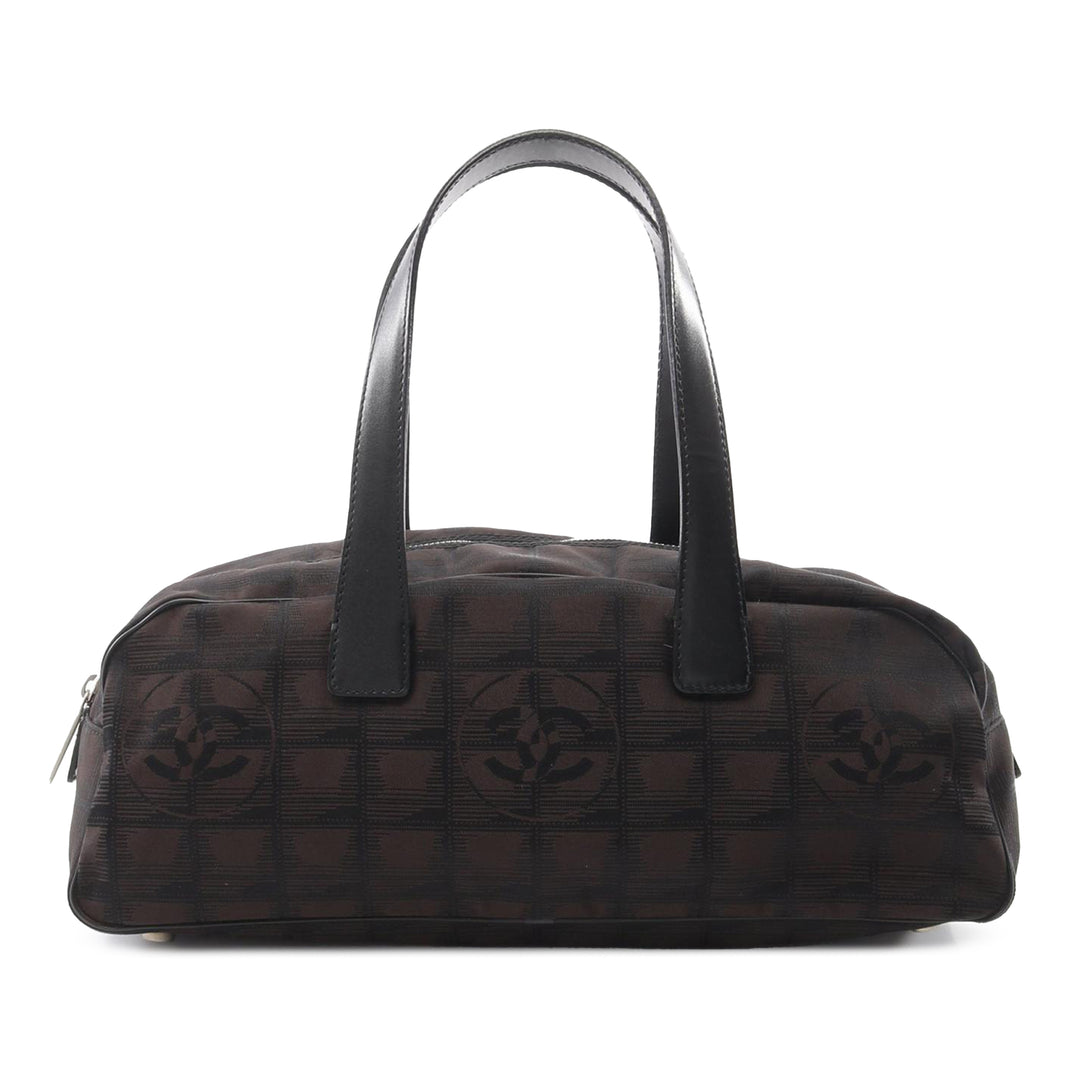 New Travel Line Nylon Handbag Brown - Gaby Paris