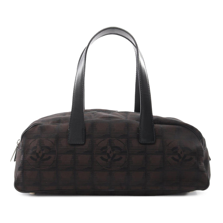 New Travel Line Nylon Handbag Brown - Gaby Paris