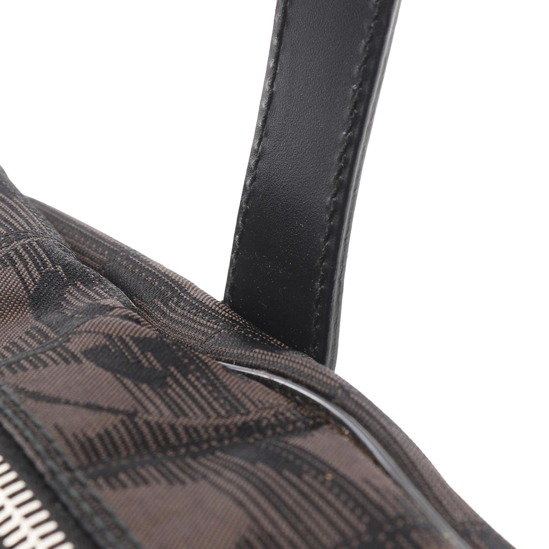 New Travel Line Nylon Handbag Brown - Gaby Paris