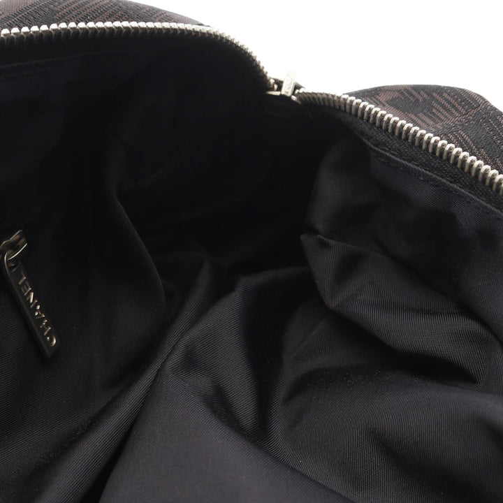 New Travel Line Nylon Handbag Brown - Gaby Paris