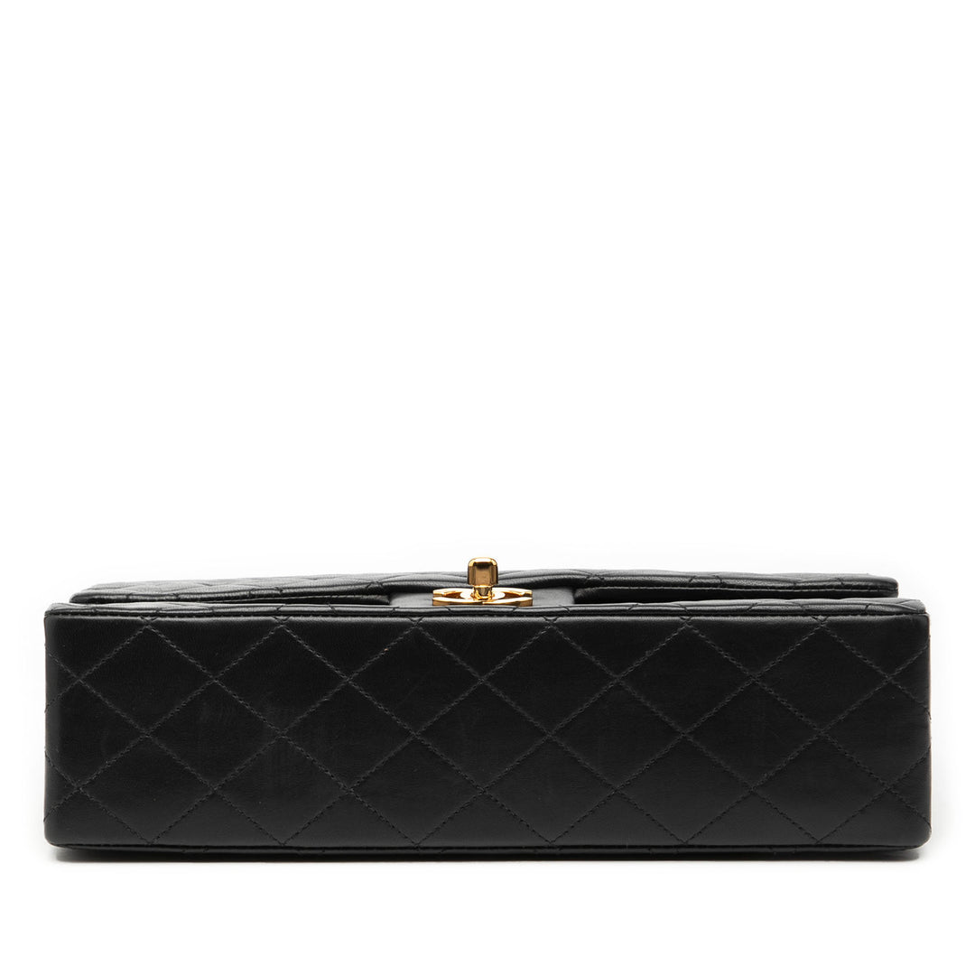 Chanel Medium Classic Cuir d’agneau Double rabat