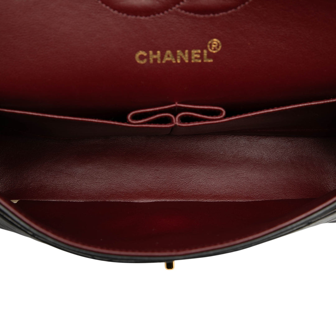 Chanel Medium Classic Cuir d’agneau Double rabat