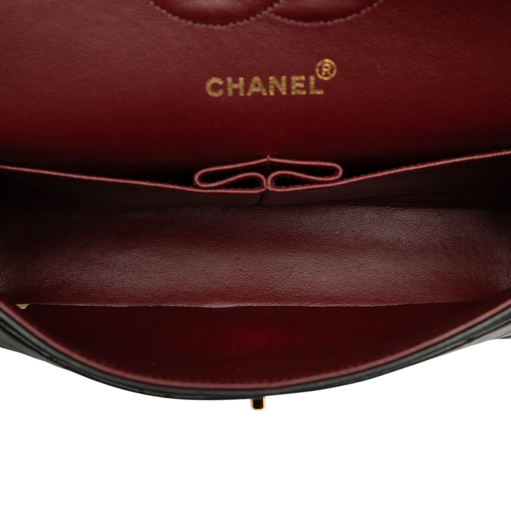 Chanel Medium Classic Cuir d’agneau Double rabat