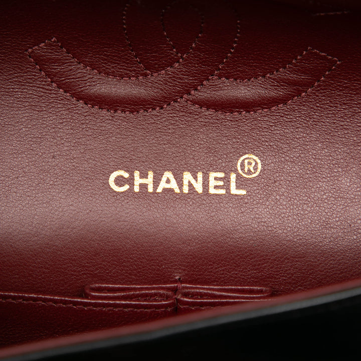 Chanel Medium Classic Cuir d’agneau Double rabat