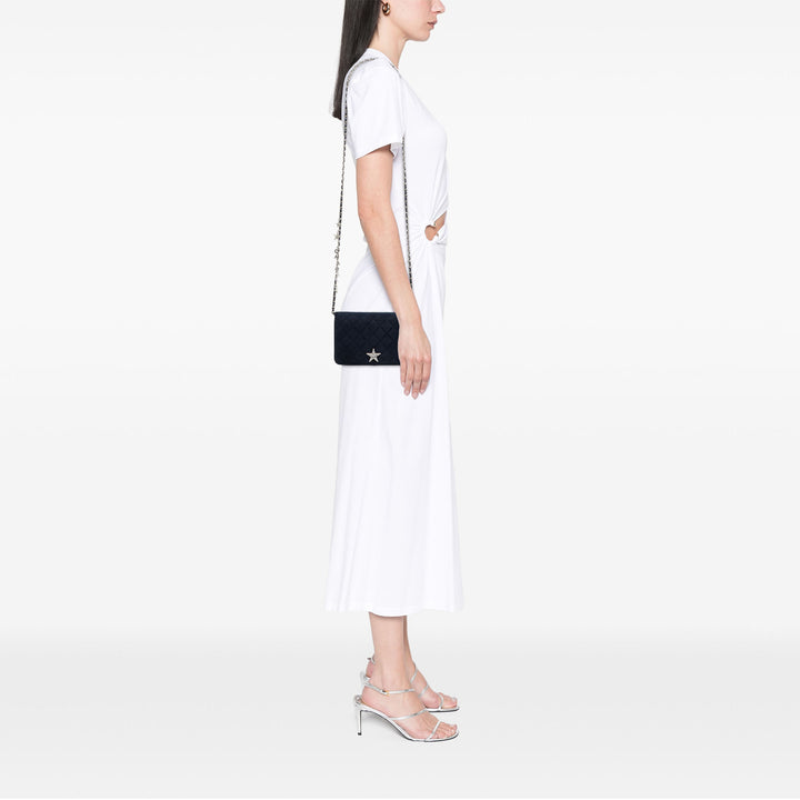 Chanel Matelassé Cocostellar Wallet on Chain Daim