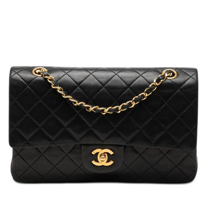 Chanel Medium Classic Cuir d'agneau Double rabat