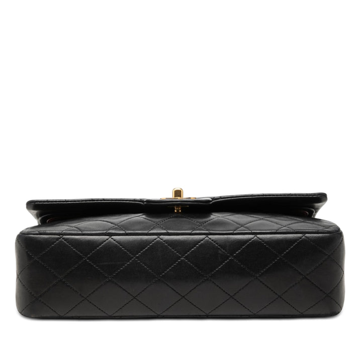 Chanel Medium Classic Cuir d'agneau Double rabat
