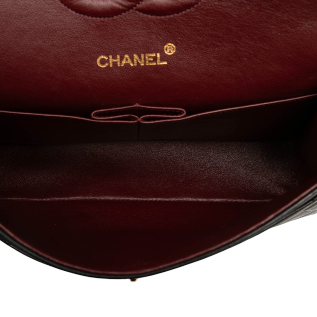 Chanel Medium Classic Cuir d'agneau Double rabat