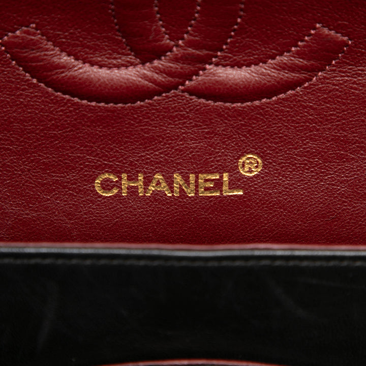 Chanel Medium Classic Cuir d'agneau Double rabat