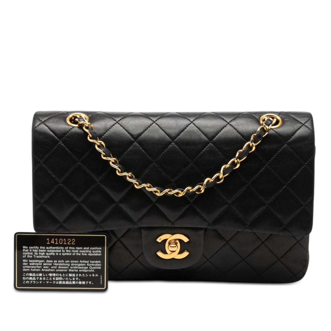 Chanel Medium Classic Cuir d'agneau Double rabat