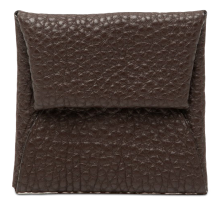 Hermès Taurillon Clemence Bastia Change Purse