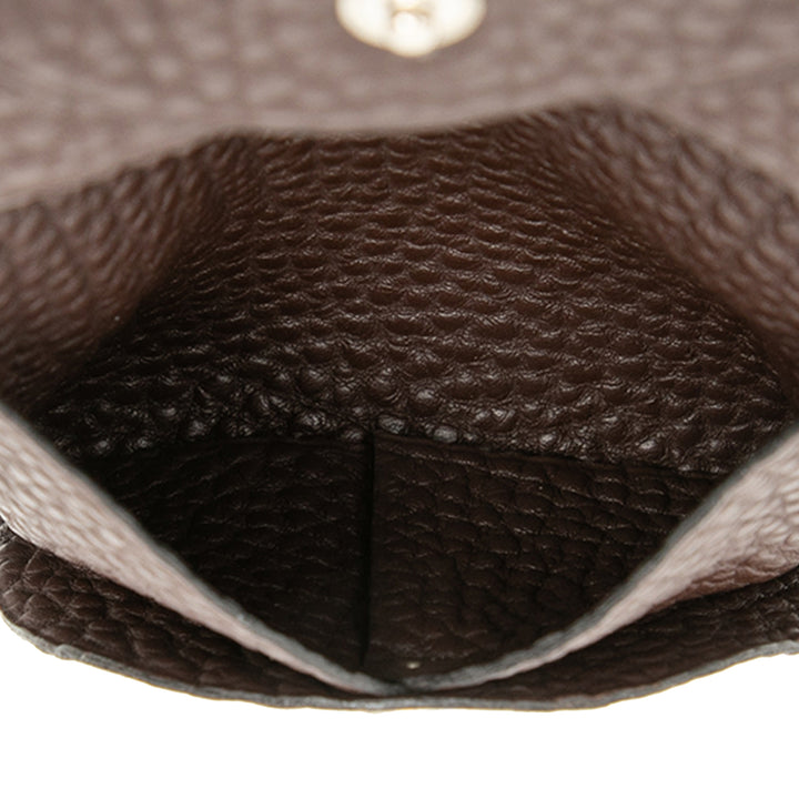 Hermès Taurillon Clemence Bastia Change Purse