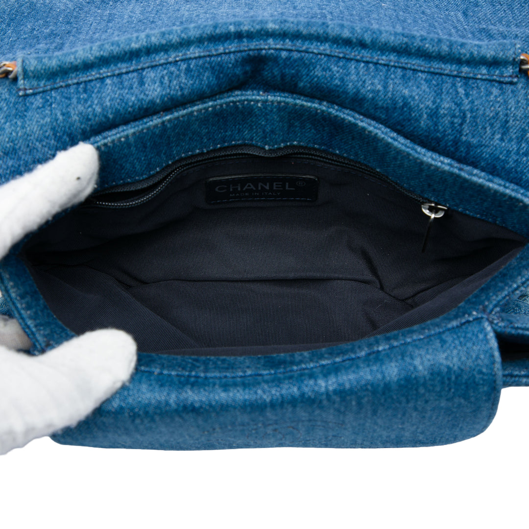 CC Fringe Rabat simple Jean Bleu