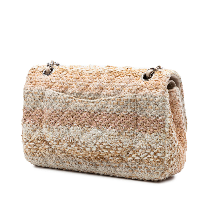 Chanel Medium Classic Tweed Double rabat