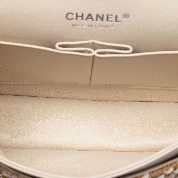 Chanel Medium Classic Tweed Double rabat