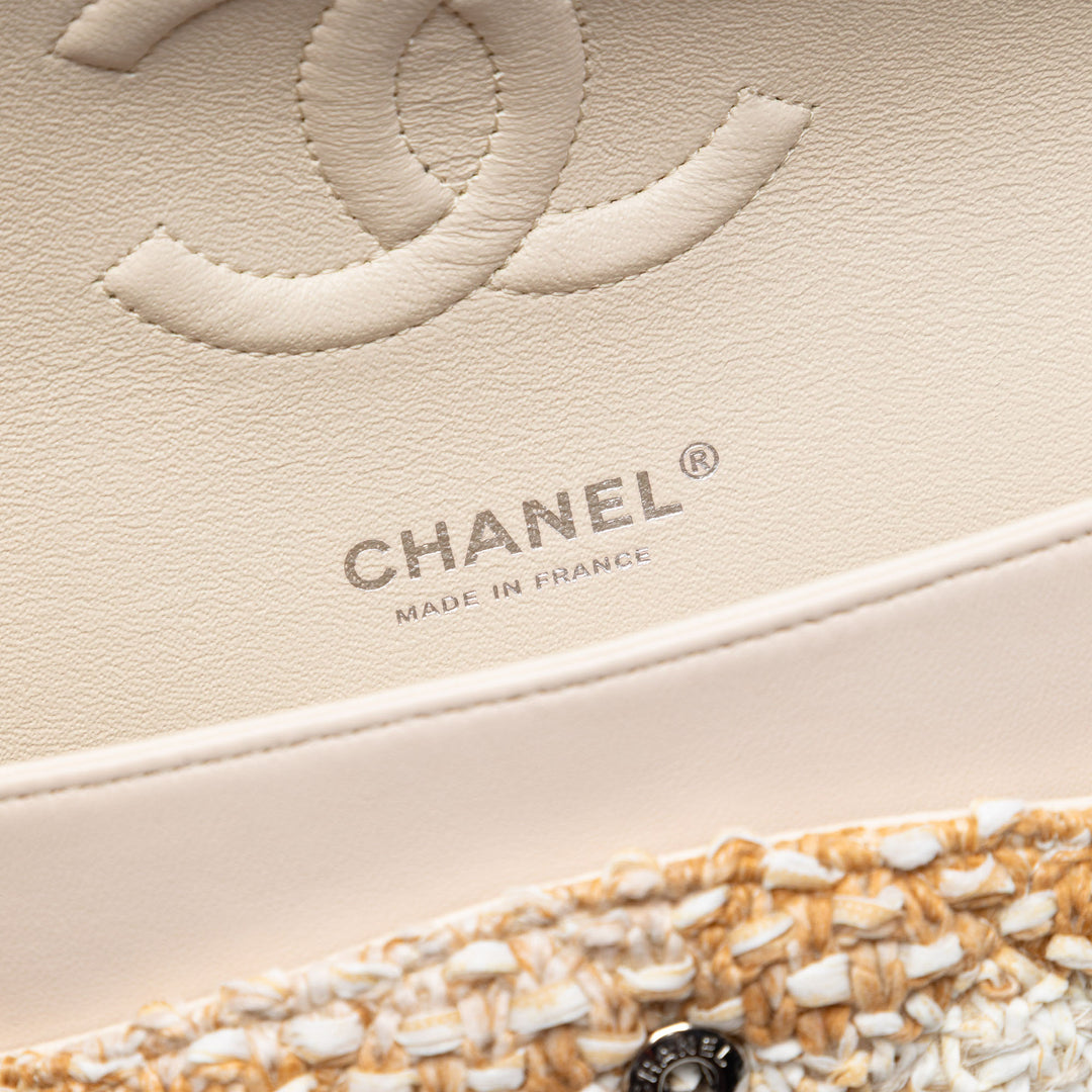 Chanel Medium Classic Tweed Double rabat