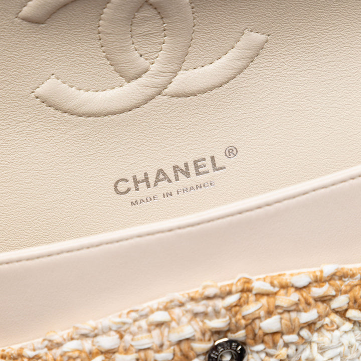 Chanel Medium Classic Tweed Double rabat