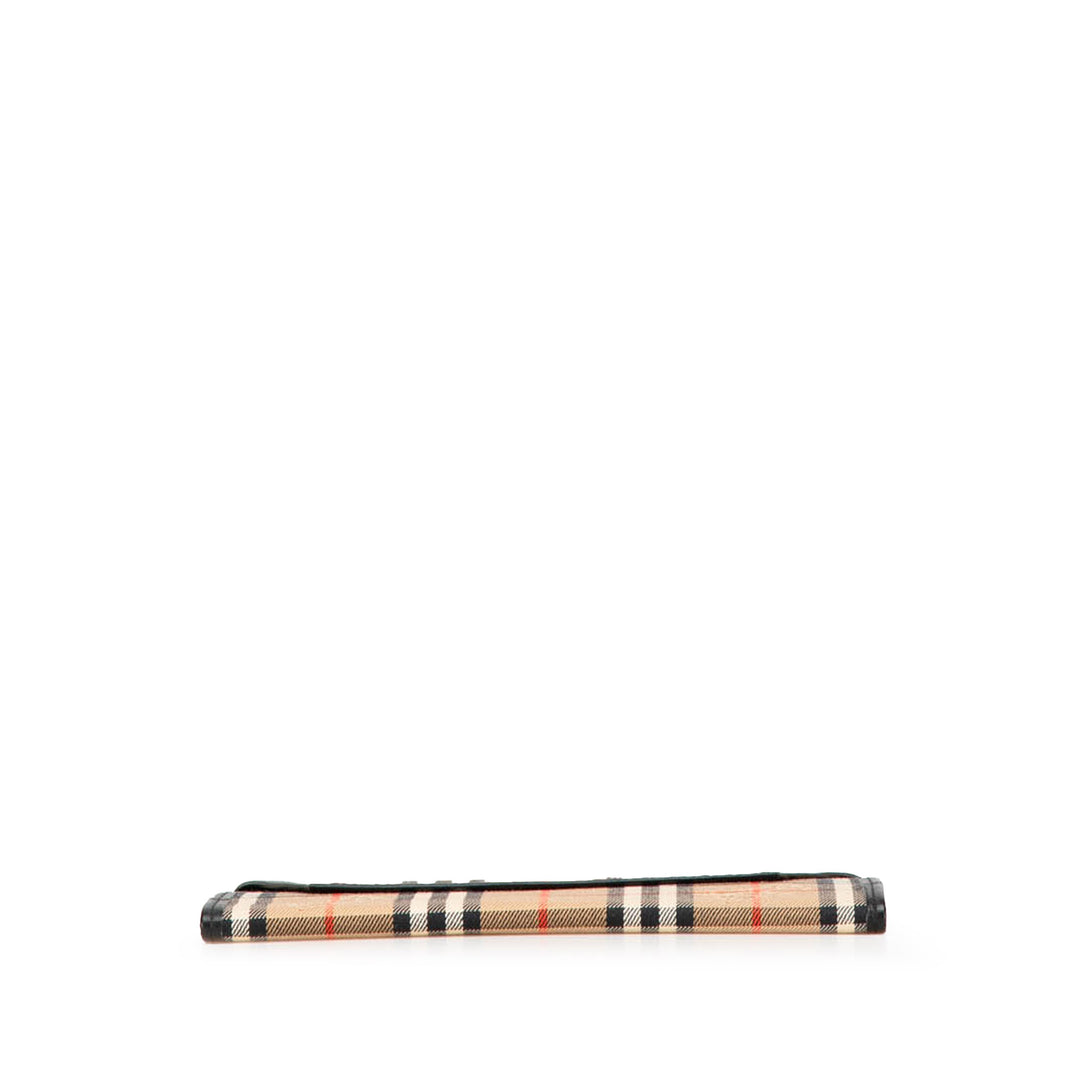 Haymarket Check Canvas Notebook Cover Brown - Gaby Paris