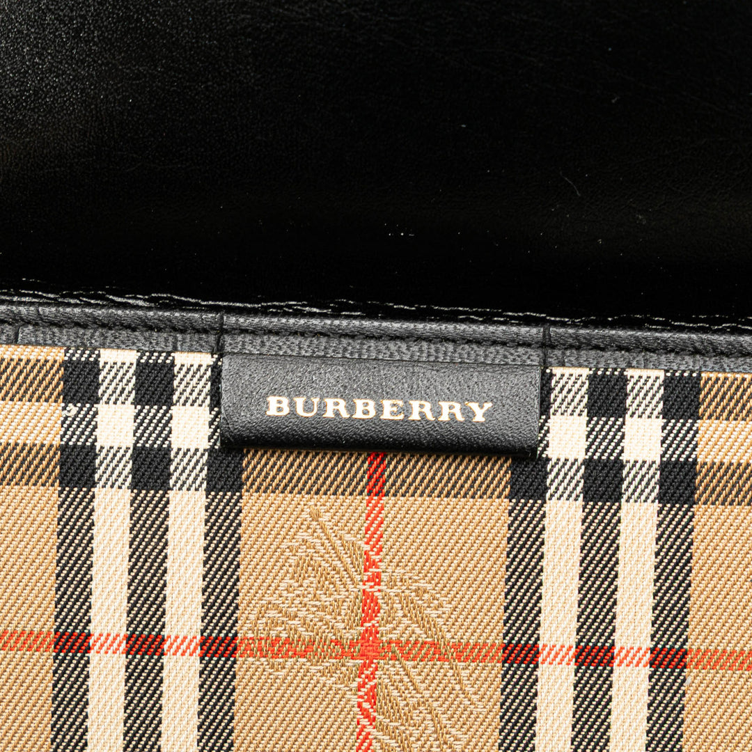 Haymarket Check Canvas Notebook Cover Brown - Gaby Paris