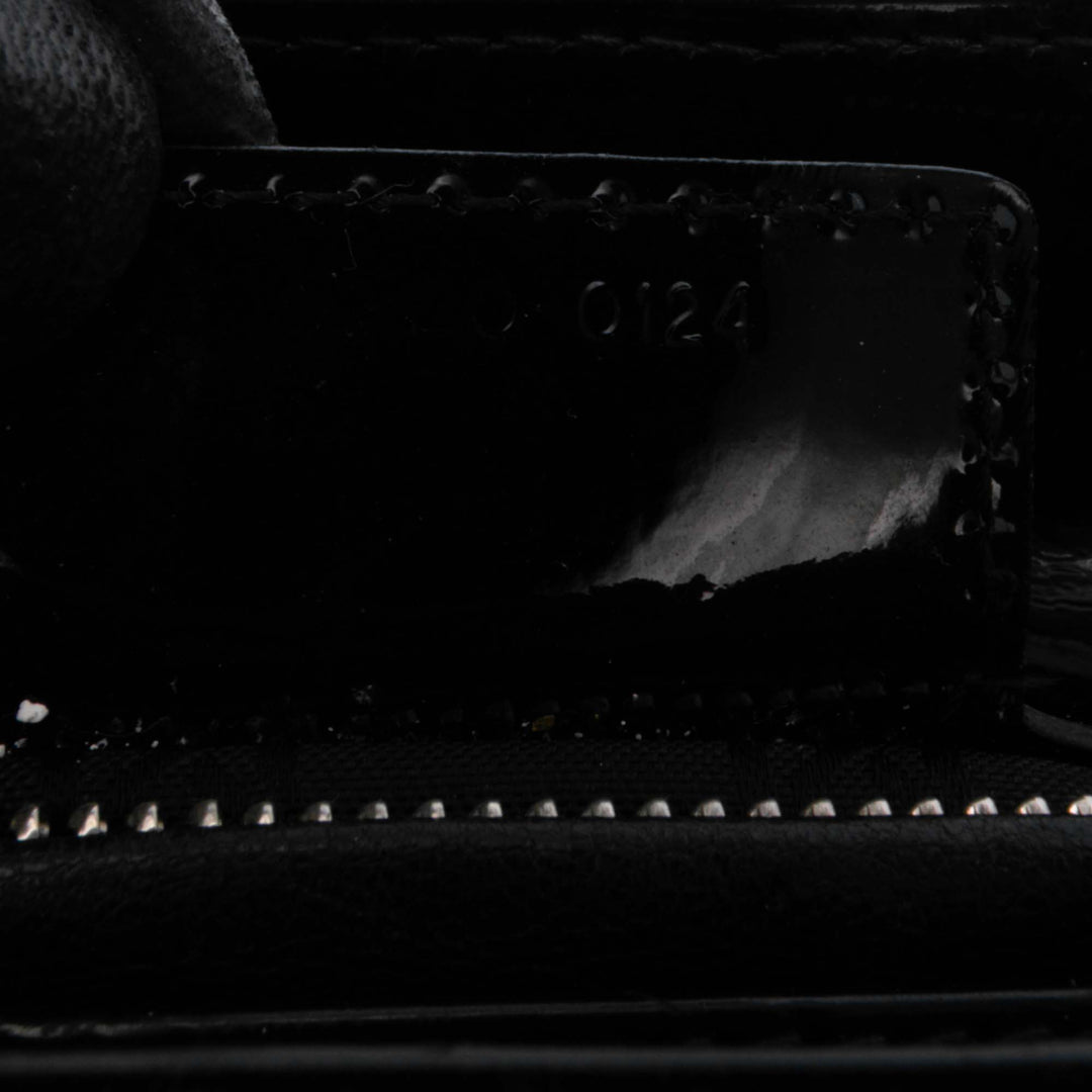 Medium Patent Cannage Lady Dior Black - Gaby Paris