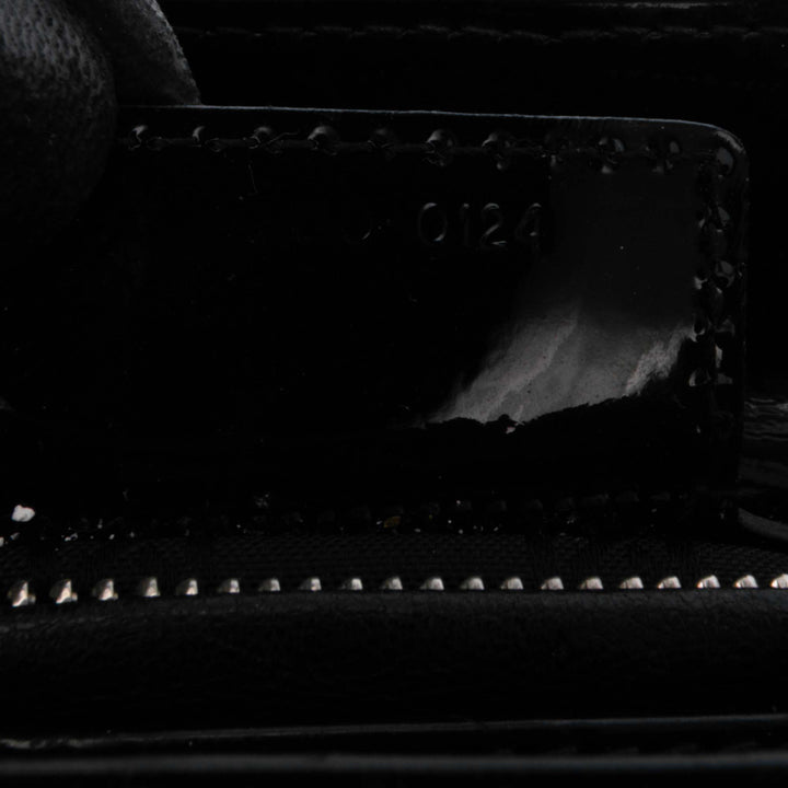 Medium Patent Cannage Lady Dior Black - Gaby Paris