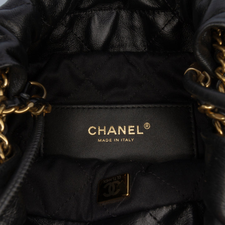 Chanel Mini brillant Cuir de veau 22 Sac à main