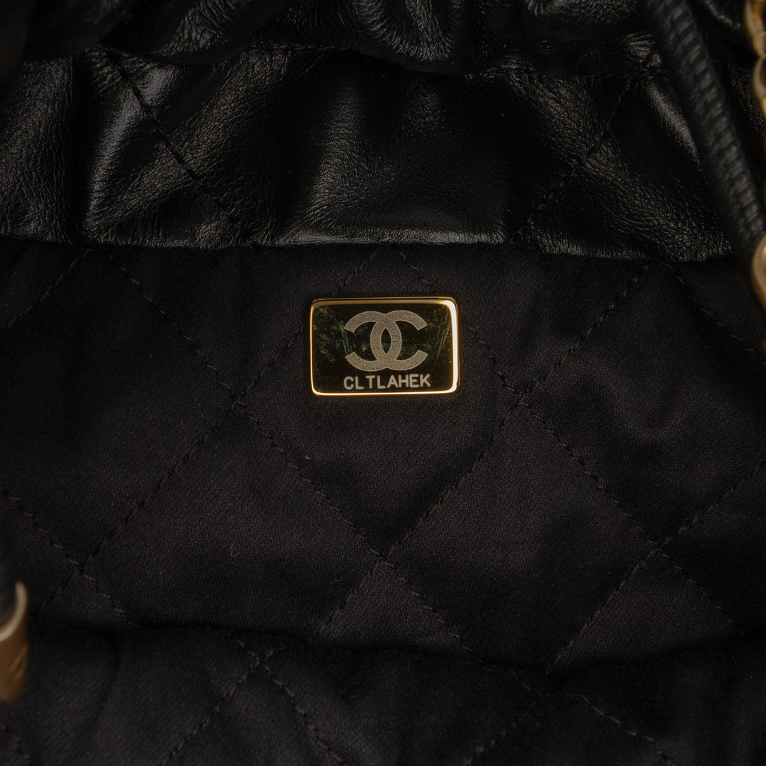 Chanel Mini brillant Cuir de veau 22 Sac à main