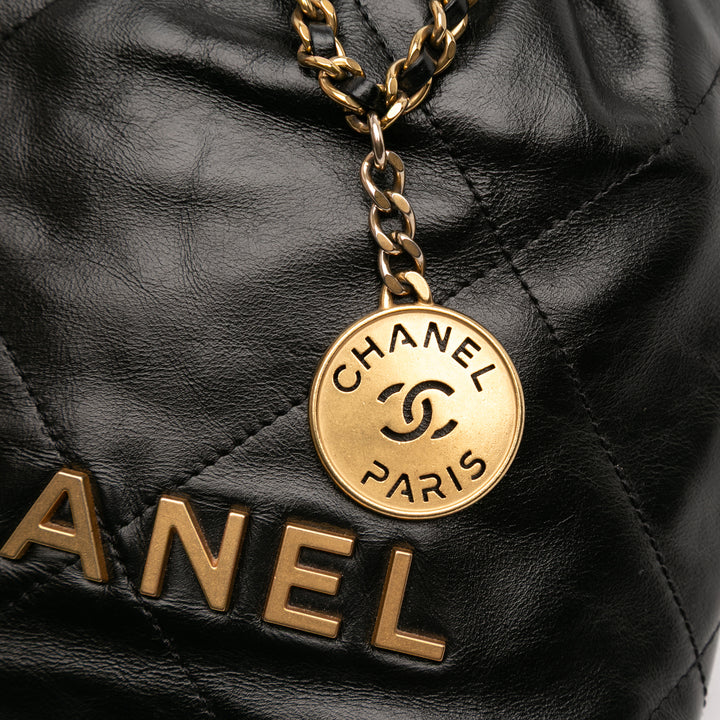 Chanel Mini brillant Cuir de veau 22 Sac à main