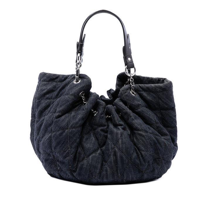 Chanel Matelassé Stretch Spirit Cabas Grand Jean