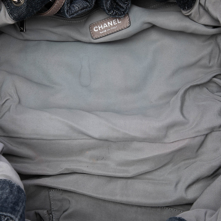 Chanel Matelassé Stretch Spirit Cabas Grand Jean