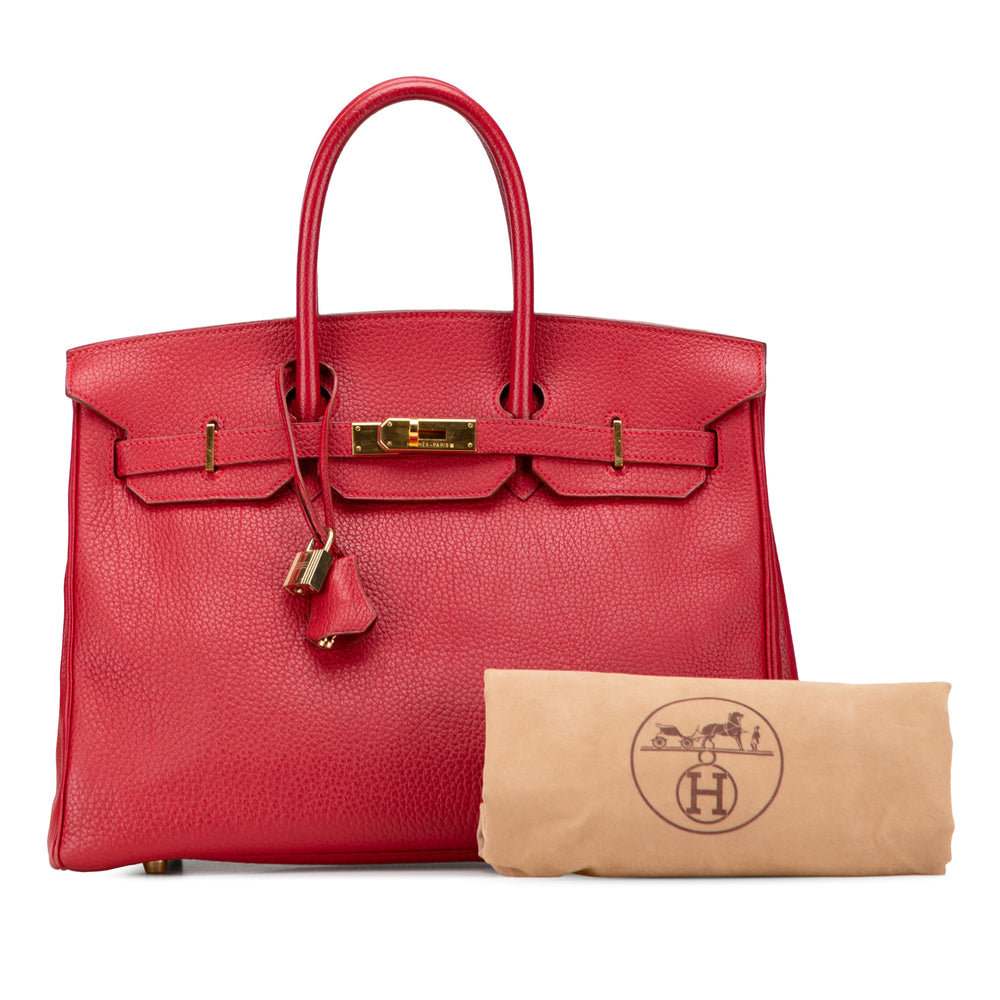 Togo Birkin Retourne 35 Red - Gaby Paris