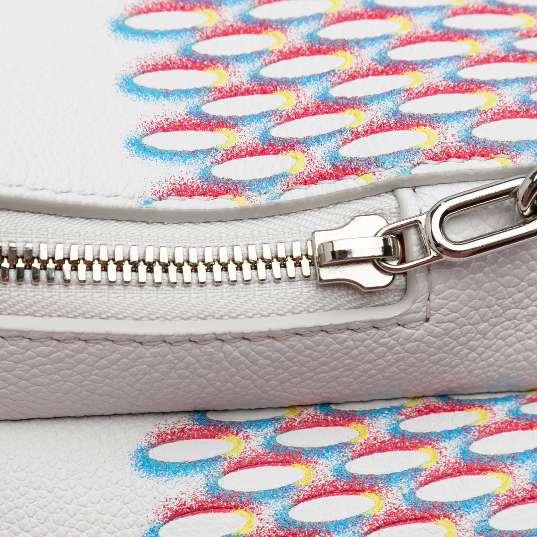 Damier Spray Racer Backpack White - Gaby Paris