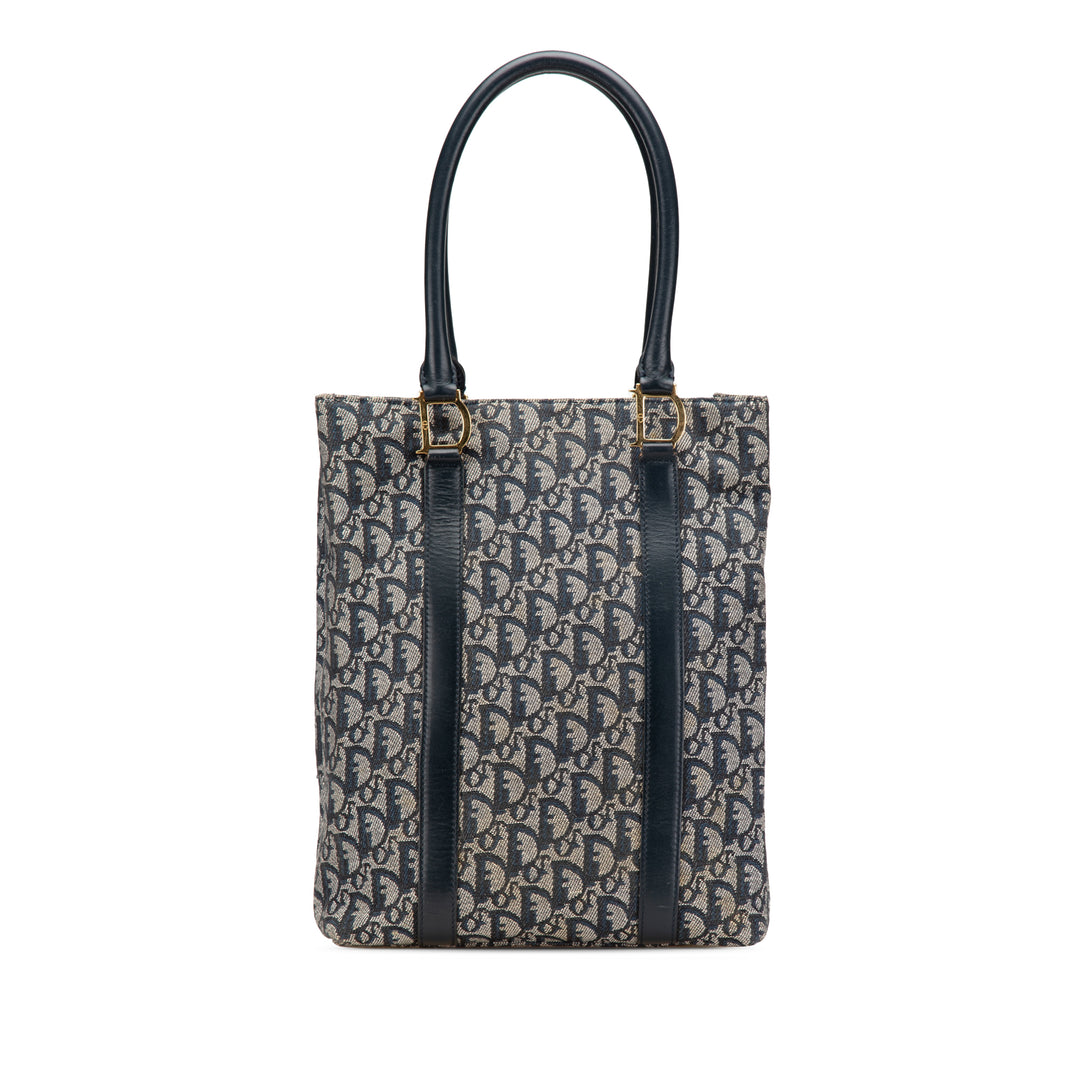 Diorissimo Trotter Canvas Tote Blue - Gaby Paris