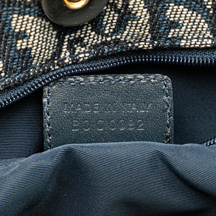 Diorissimo Trotter Canvas Tote Blue - Gaby Paris