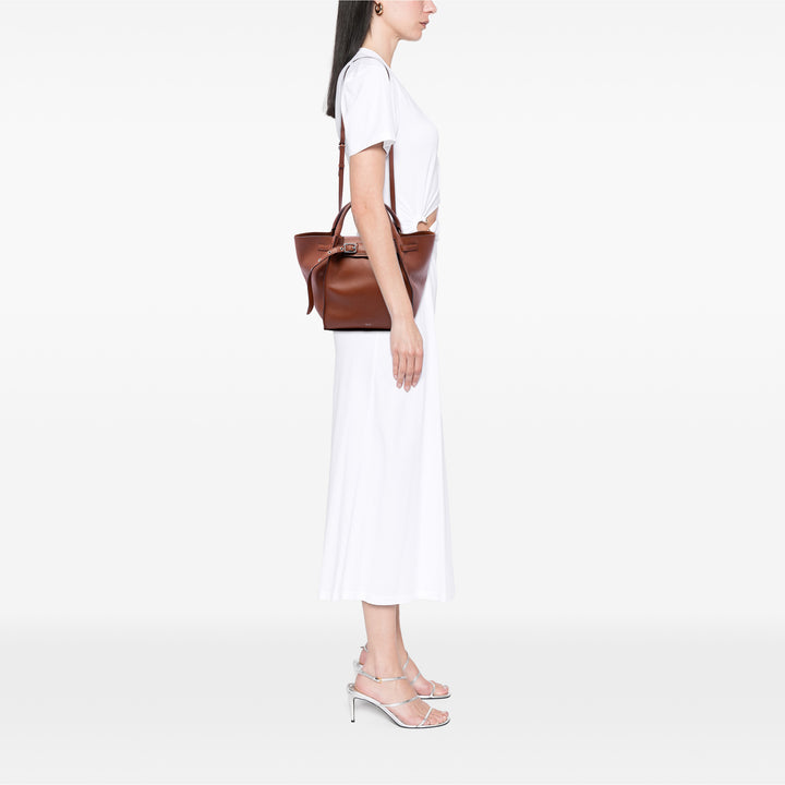 Celine Sac à main Big Petit Cuir de veau lisse Marron – vue 6 – GABY PARIS