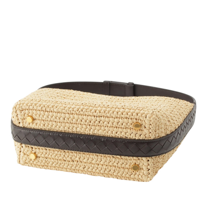 Intrecciato à finitions Wallace Sac Mini nappa Beige