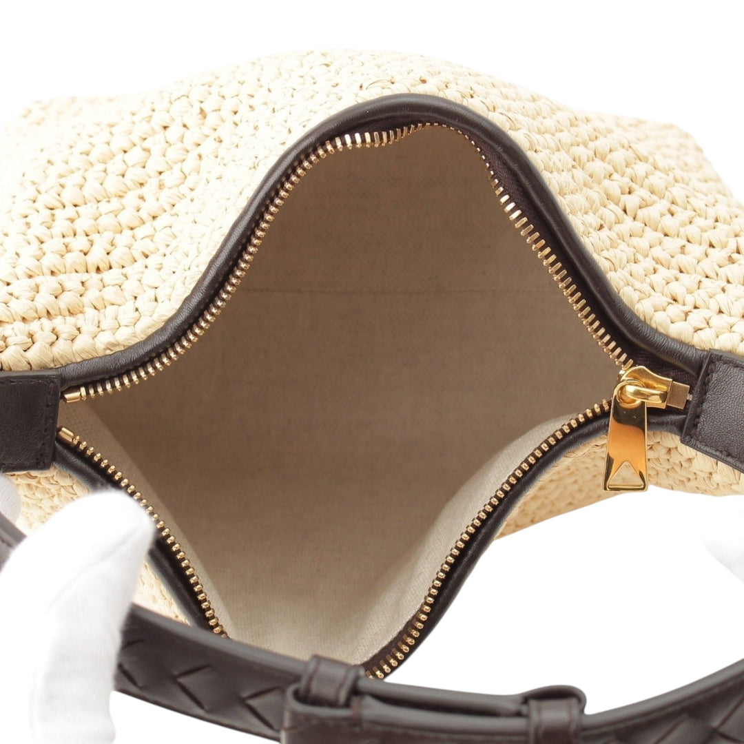 Intrecciato à finitions Wallace Sac Mini nappa Beige