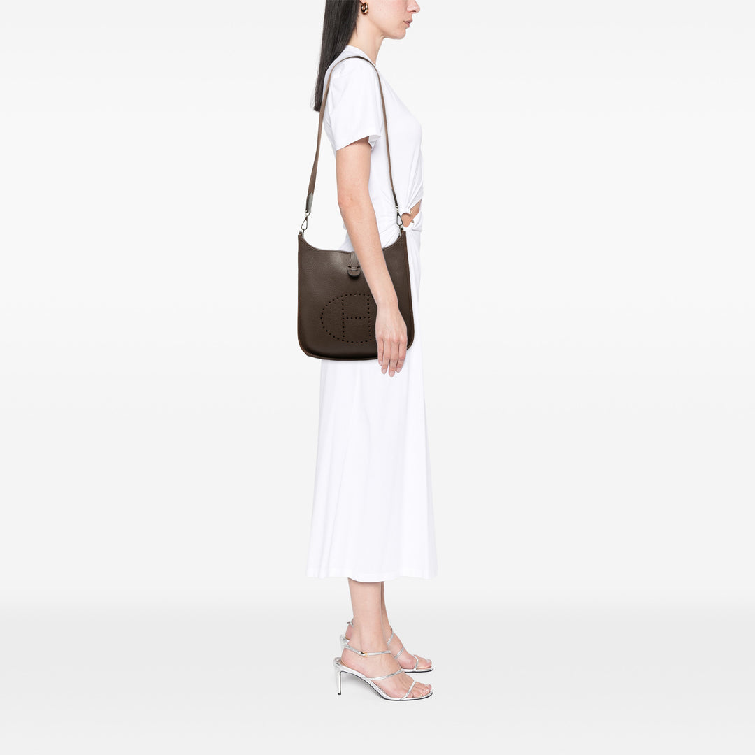 Hermès Evelyne I PM Clémence Marron – vue 7 – GABY PARIS