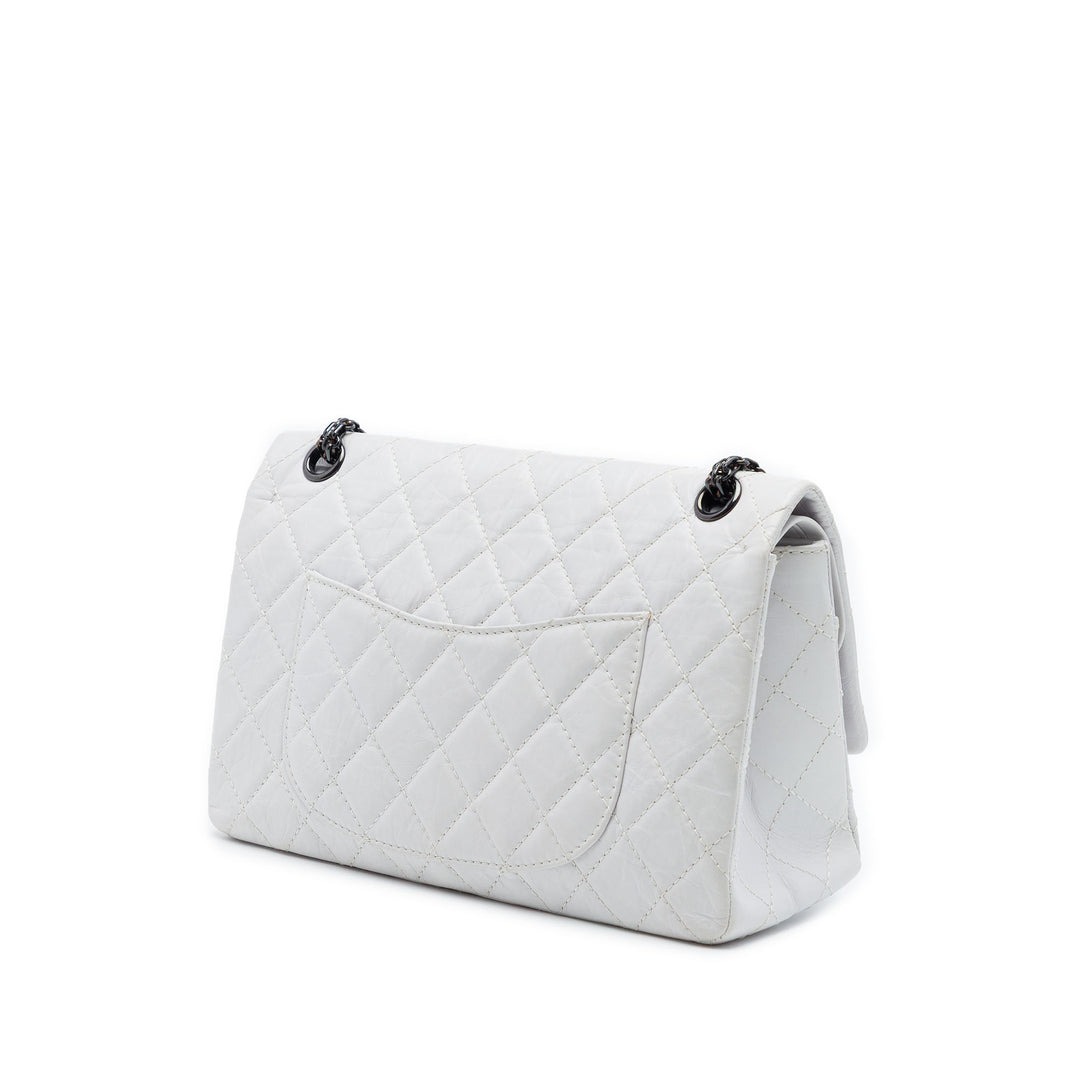 Chanel Matelassé vieilli Cuir de veau Reissue 2.55 Double rabat 226