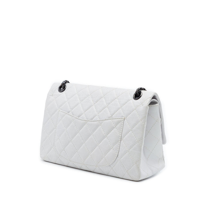 Chanel Matelassé vieilli Cuir de veau Reissue 2.55 Double rabat 226