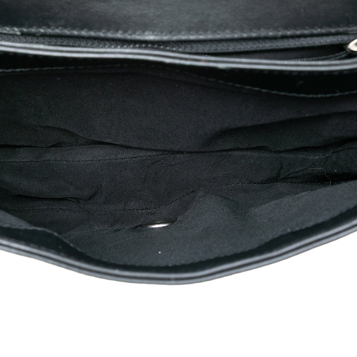 Chanel Chevron Cuir d’agneau Stud Wars à rabat