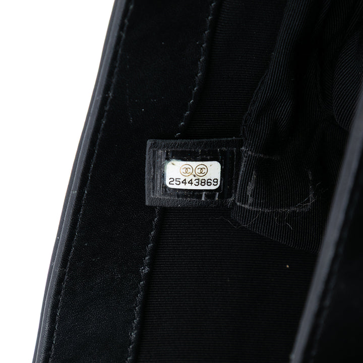 Chanel Chevron Cuir d’agneau Stud Wars à rabat