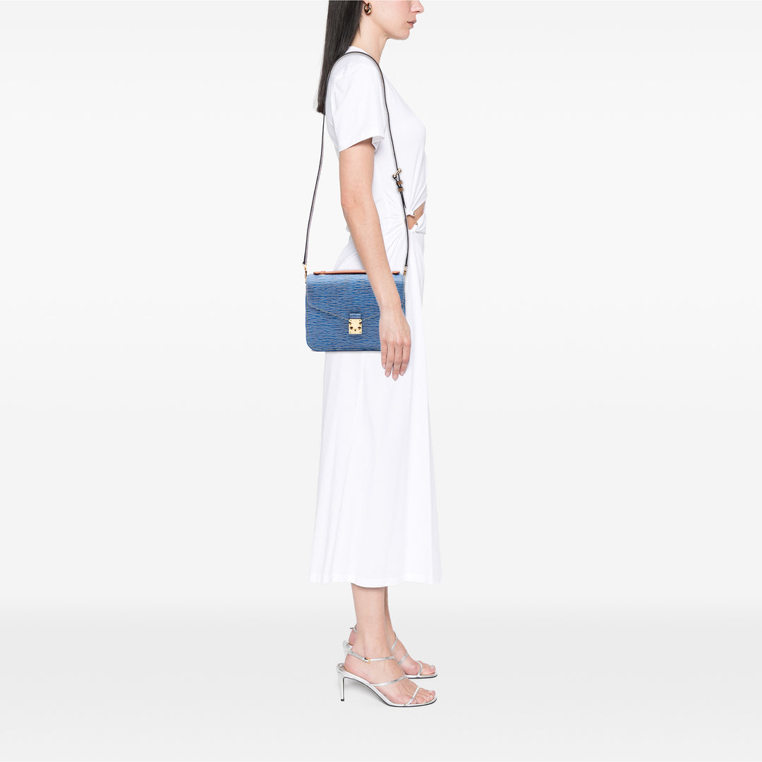 Louis Vuitton Reverse Pochette Métis Épi Bleu – vue 6 – GABY PARIS