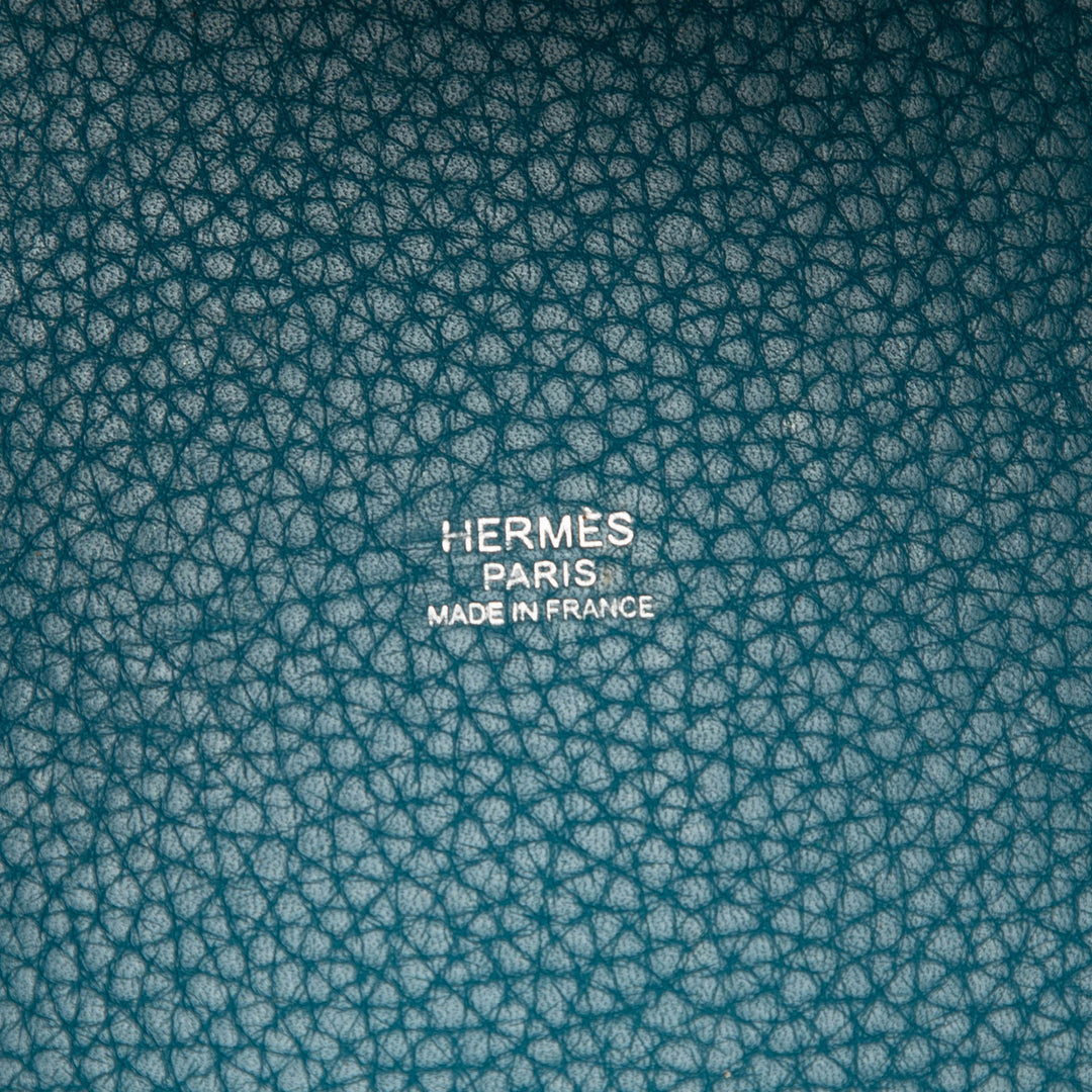 Hermès Sac à main Picotin Lock 18 Clémence Bleu – vue 5 – GABY PARIS