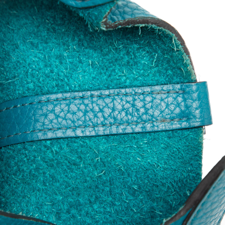 Hermès Sac à main Picotin Lock 18 Clémence Bleu – vue 6 – GABY PARIS