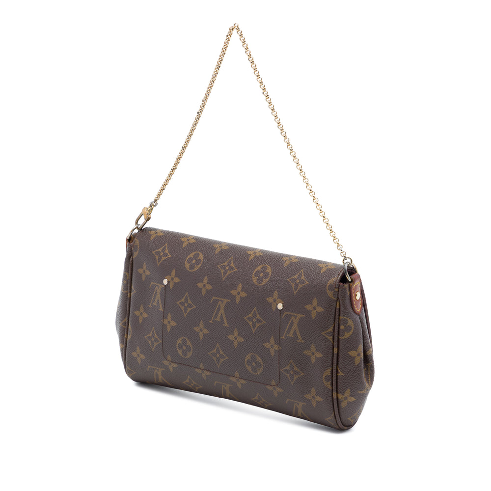 Louis Vuitton Sac à main Favorite Monogram MM Marron – vue 2 – GABY PARIS