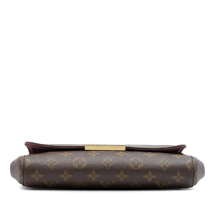 Louis Vuitton Sac à main Favorite Monogram MM Marron – vue 3 – GABY PARIS