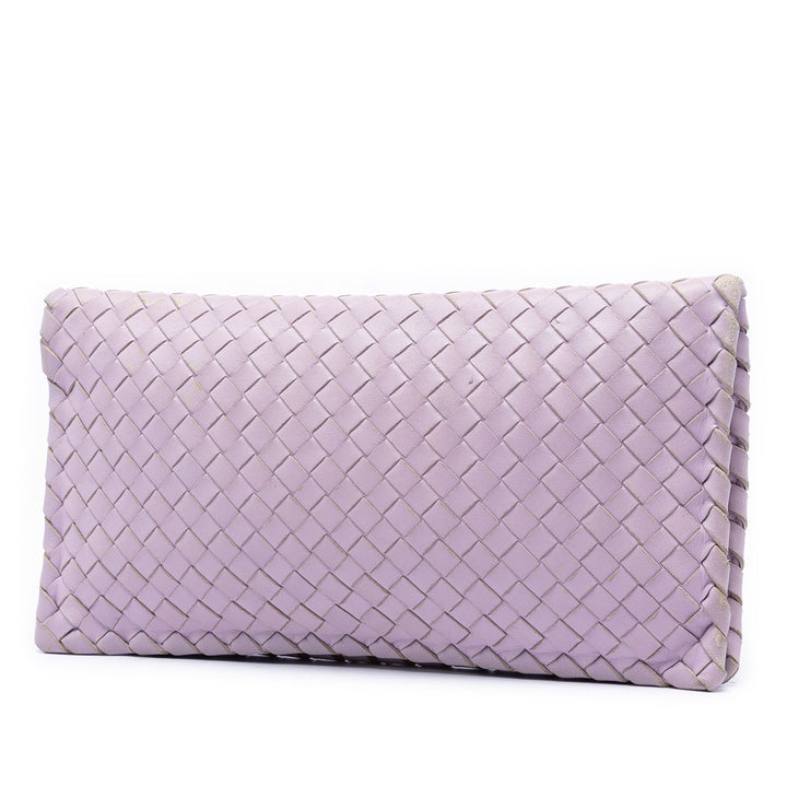 Bottega Veneta Nappa Intrecciato Turn Lock Pochette