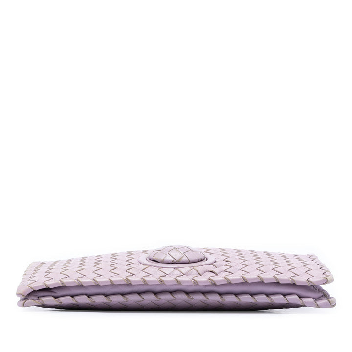 Bottega Veneta Nappa Intrecciato Turn Lock Pochette