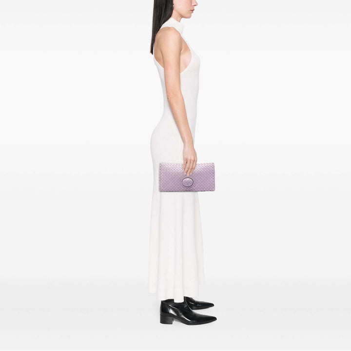 Bottega Veneta Nappa Intrecciato Turn Lock Pochette